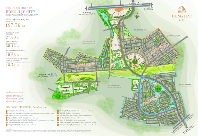 Dự án khu đô thị Hồng Hạc City