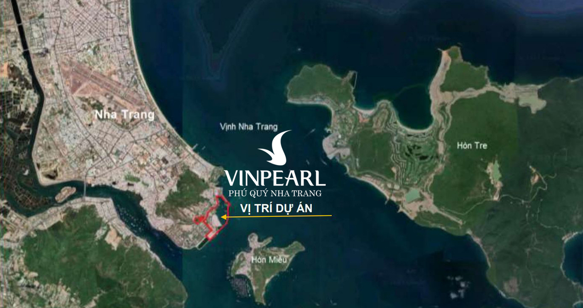 Vinhomes Phú Quý sở hữu vị trí đắc địa tại khu vực ven biển Nha Trang