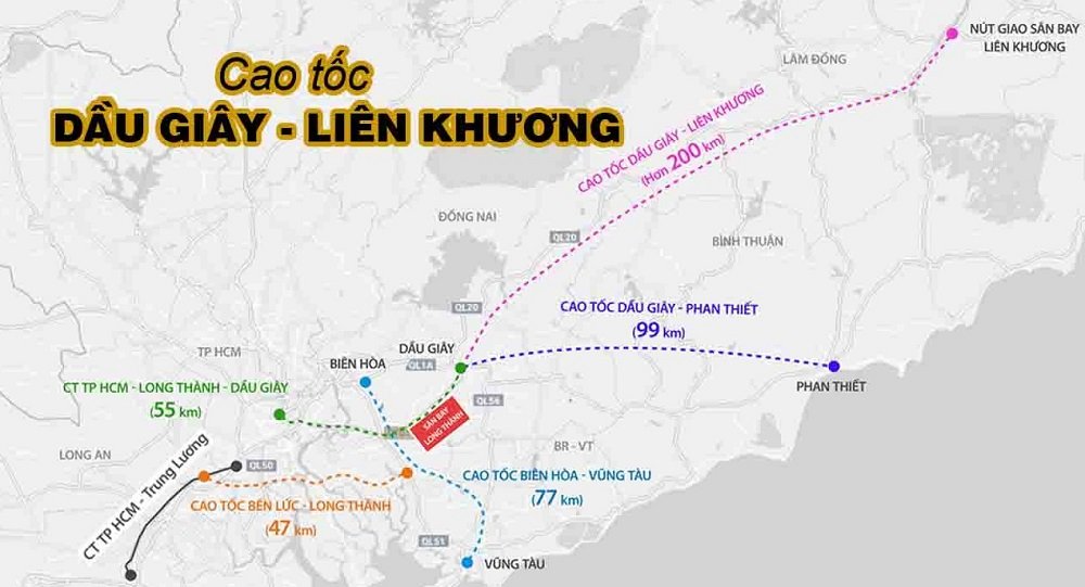 Giá đất Lâm Hà tăng nhanh khi cao tốc Dầu Giây - Liên Khương hoàn thiện
