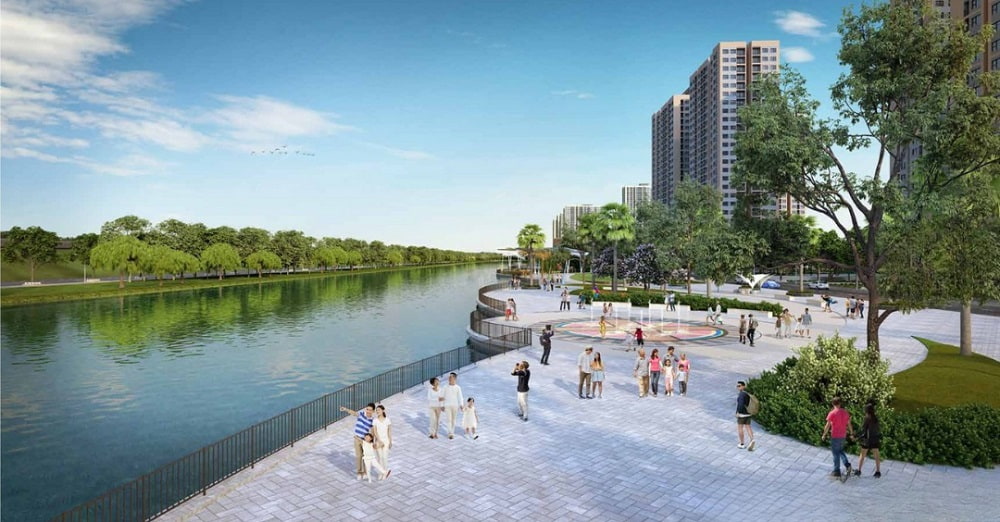 Vị trí dự án vinhomes Củ Chi có môi trường trong lành