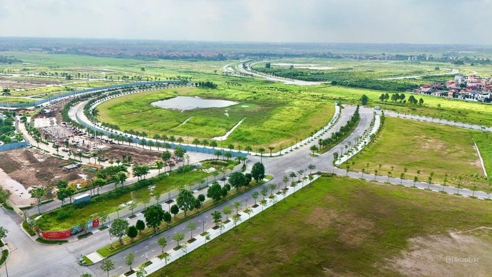 Toàn cảnh xây dựng từ trên cao