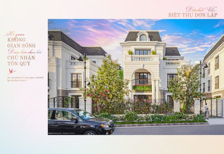 Thông tin tổng quan về biệt thự đơn lập Hồng Hạc City